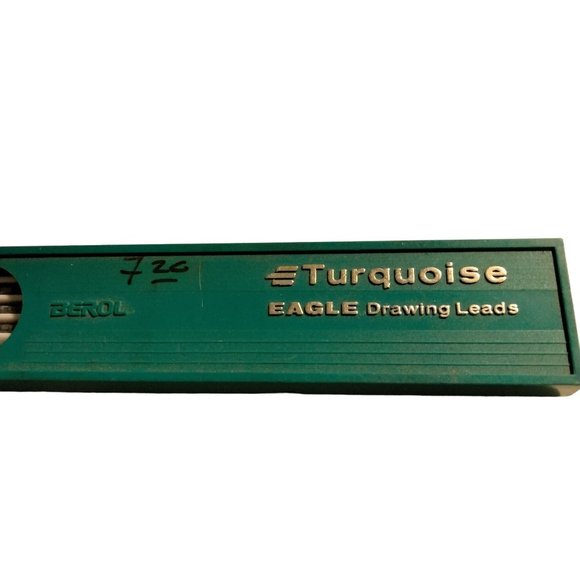 Berol Turquoise Eagle Drawing Leads 3H 2375 - Picture 1 of 5